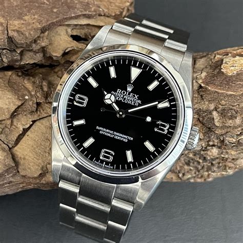 pre owned rolex explorer uk|rolex explorer 36mm retail price.